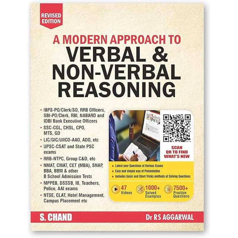 A Modern Approach to Logical Reasoning — R.S. Aggarwal