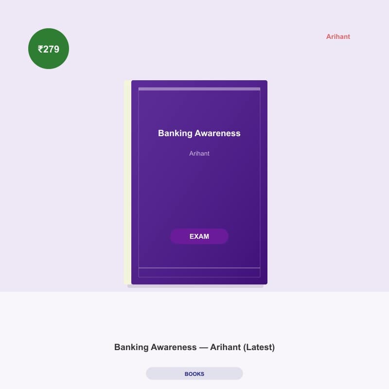 Banking Awareness — Arihant (Latest)