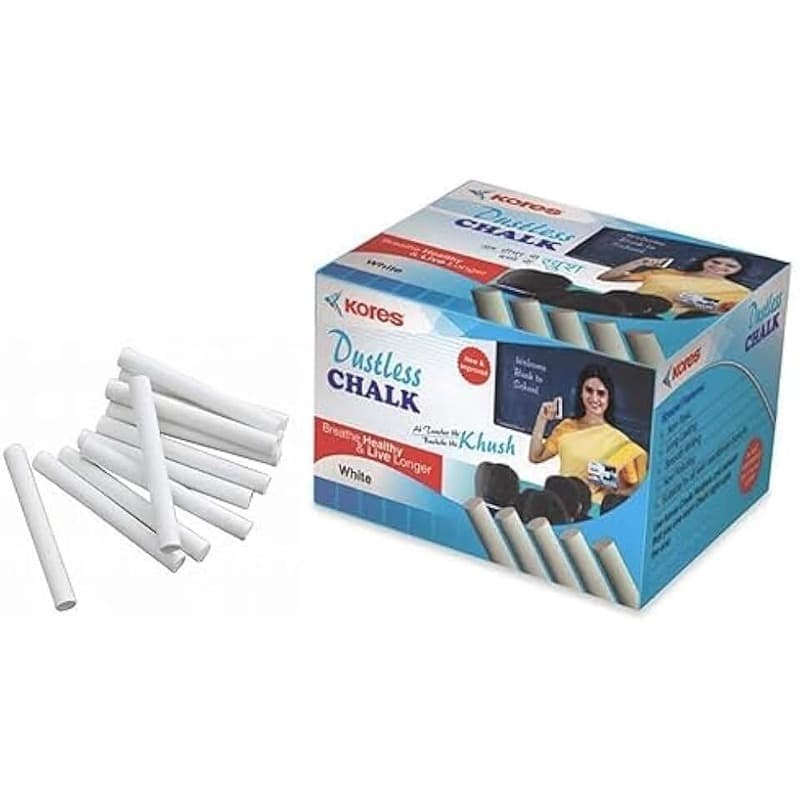Blackboard Chalk — White (Pack of 50)
