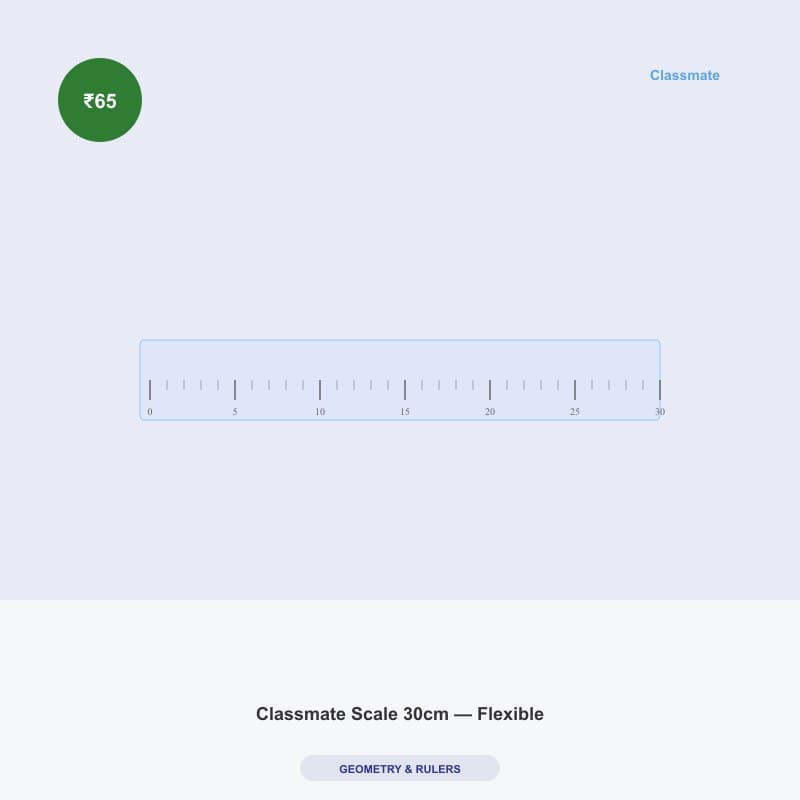 Classmate Scale 30cm — Flexible