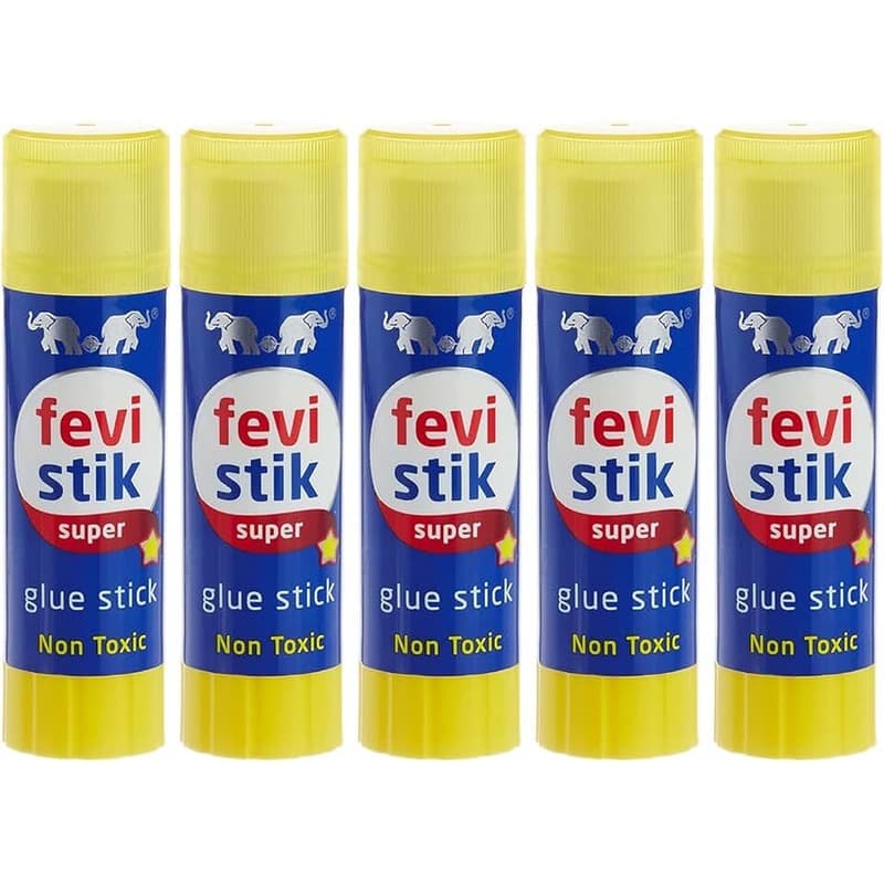 Fevistik Glue Stick — 15g (Pack of 5)