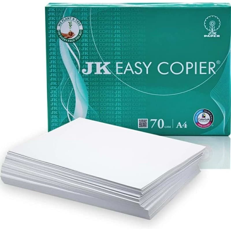 JK Easy Copier A4 Paper — 70 GSM (500 Sheets)