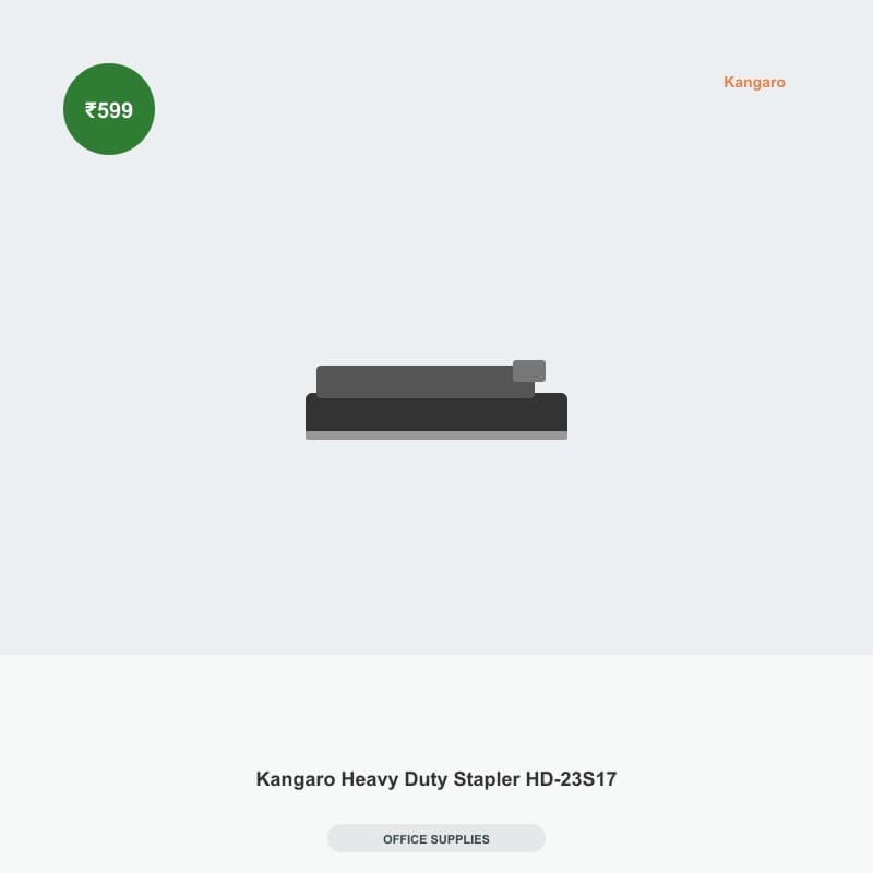 Kangaro Heavy Duty Stapler HD-23S17