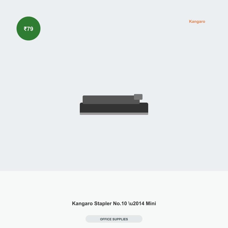 Kangaro Stapler No.10 — Mini