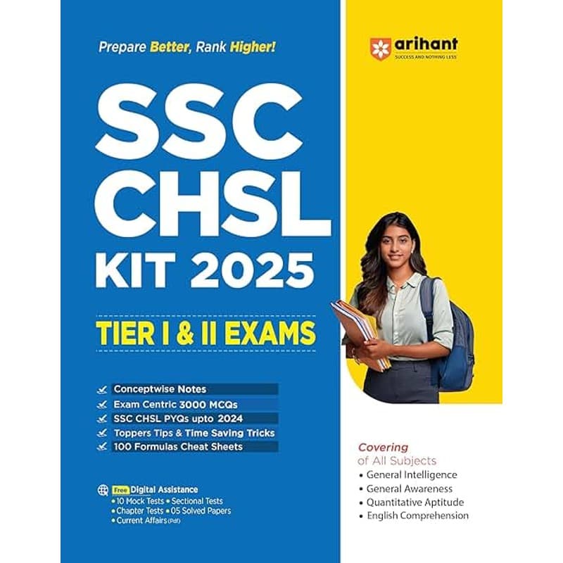 SSC CHSL — Complete Guide (Arihant, 2025-26)