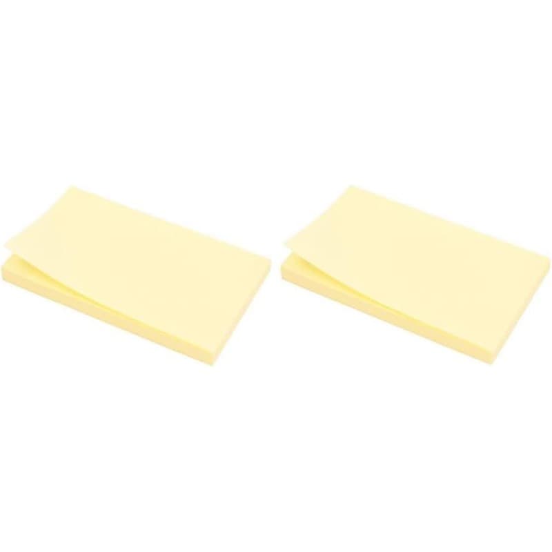 Sticky Notes — 3×3 inch, Yellow (Pack of 5 pads)
